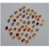 Image 1 : Fancy Multi Color Oval & Pear Sapphire 10 cts plus