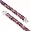 Image 3 : Natural Rhodolite Garnet 96 Carats Bracelet