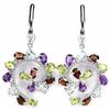 Image 1 : Natural Multi Gemstone EarRing