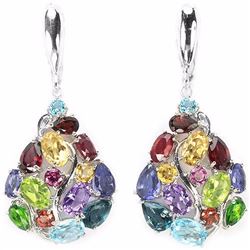 Natural Multi Gemstone EarRing