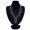 Image 1 : Natural Stone Hand Made Diamond Polished Necklace