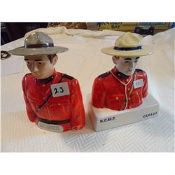 Rcmp Piggy bank lot of 2