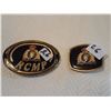 Image 1 : Pair of belt buckles RCMP