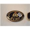 Image 2 : Pair of belt buckles RCMP