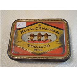 Very Rare RCMP Them tobacco tin