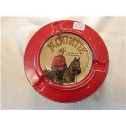 Rare mountiw tobacco tin can