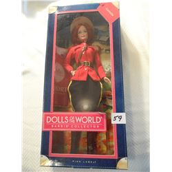 Dolls of the world RCMP doll sealed