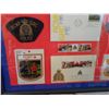 Image 2 : Framed patches and letter covers RCMP 21x17