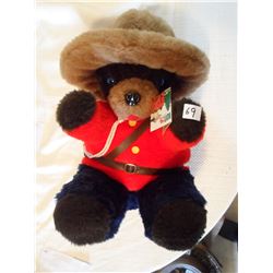 14" RCMP Teddy bear