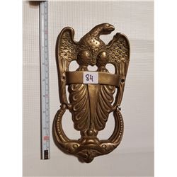 Vintage brass door knob