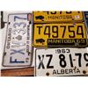 Image 2 : lot of 5 vintage license plates