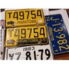 Image 3 : lot of 5 vintage license plates