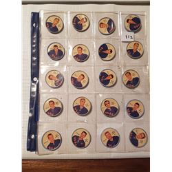 20 New york rangers Shirriff NHL hockey coins