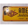 Image 2 : Amcot Porcelain Sign (17inch)