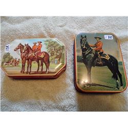 2 RCMP tins