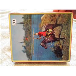 Blue bird RCMP tin 6x8