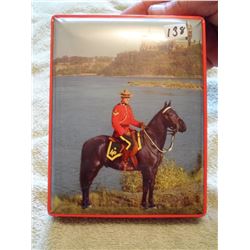 THORNES RCMP logo tin 5x7