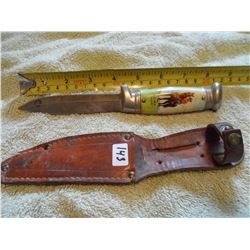 RCMP logo knife 8inch