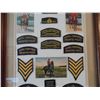 Image 3 : Framed RCMP patches and postcards 20x26