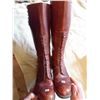 Image 1 : High brown RCMP boots size 12
