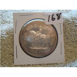 1973 RCMP silver dollar