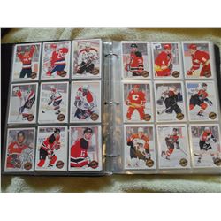 1993 o-pee-chee hockey cards in album