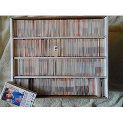 Huge box of mixed sports cards