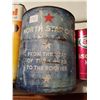 Image 3 : Lot of 3 (2 oil tins, 2 esso (one full) and North star)