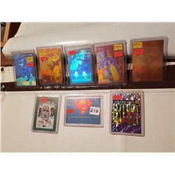 8 rare Marvel Cards (some 3D)