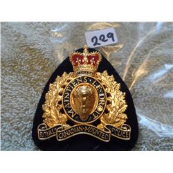 RCMP hat badge