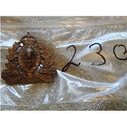 RCMP kings crown badge