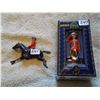 Image 1 : Two lead RCMP figurines