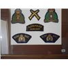 Image 2 : lot of RCMP patches framed