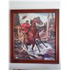 Image 1 : RCMP large poster framed