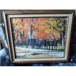 Original RCMP poster, Slate Landau Escort