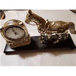 Canadian Horse clock