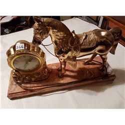 United Horse Clock