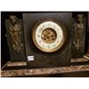 Image 3 : Huge french marble clock (extrmely heavy) 19.5" T x 18"W