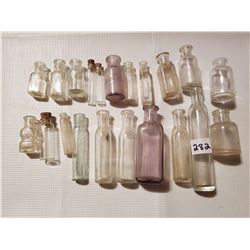 Antique medicine bottles