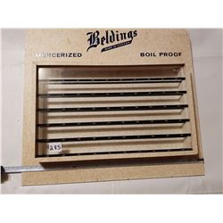 Belding display case