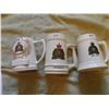 Image 1 : 3 RCMP logo steins