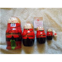 RCMP nesting dolls