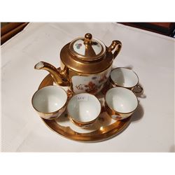 Oriental tea set