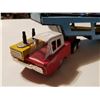 Image 2 : Vintage Japan Car Hauler 20" with 3 tin cars