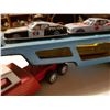 Image 3 : Vintage Japan Car Hauler 20" with 3 tin cars