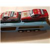Image 4 : Vintage Japan Car Hauler 20" with 3 tin cars