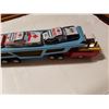 Image 5 : Vintage Japan Car Hauler 20" with 3 tin cars