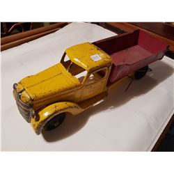 Large Buddy L dump truck antique RARE