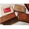Image 1 : 2 Wooden and 2 cardboard cigar boxes