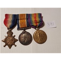 Very RARE WWI War medals